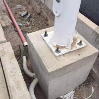 太阳能路灯施工现场