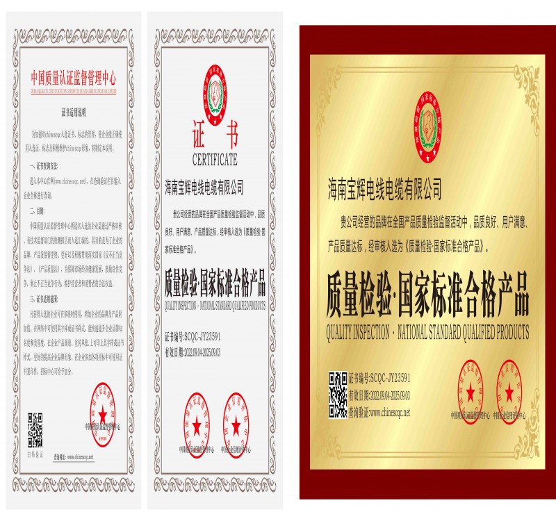 海南宝辉电线电缆有限公司资质文件-13